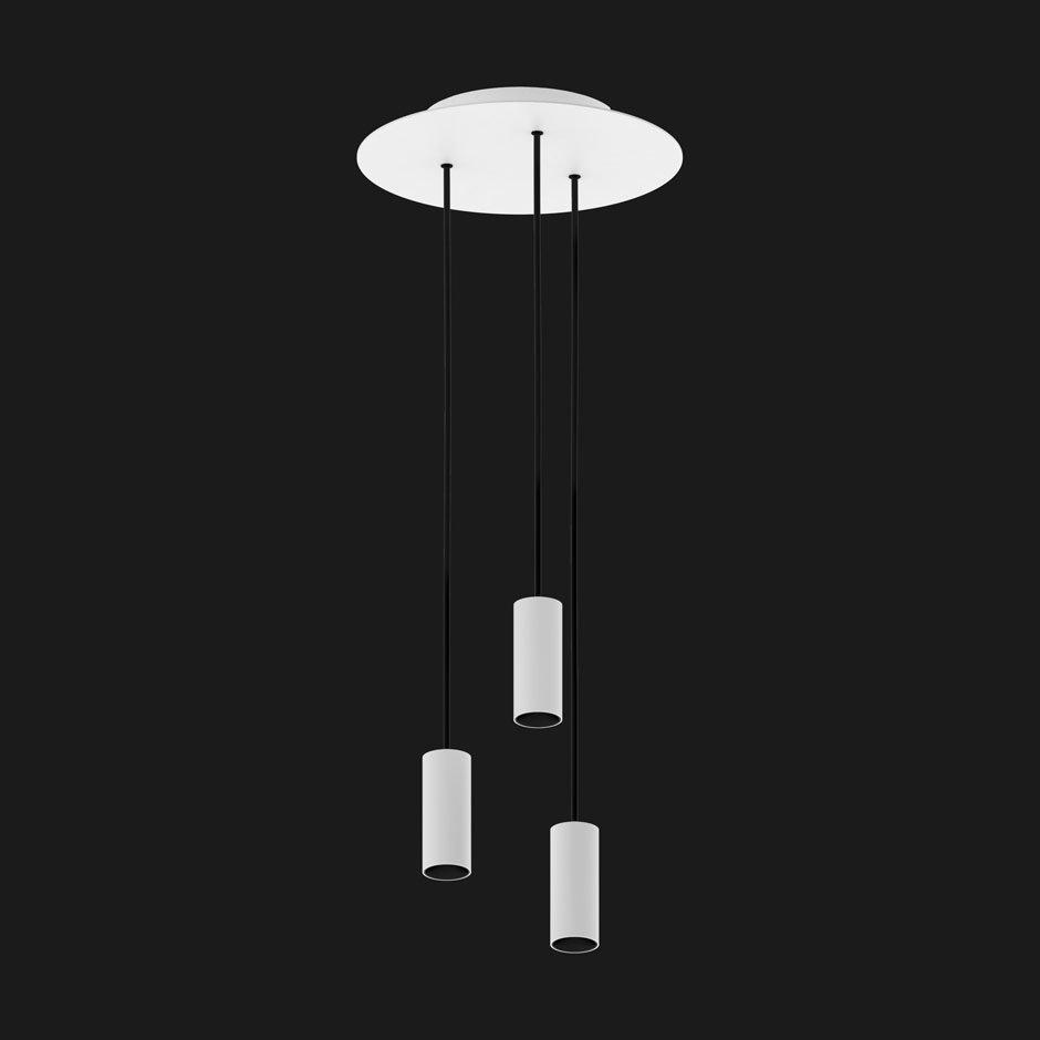 3209 Tektus 45 Suspended Round Diameter 480 114mm 9x module Down